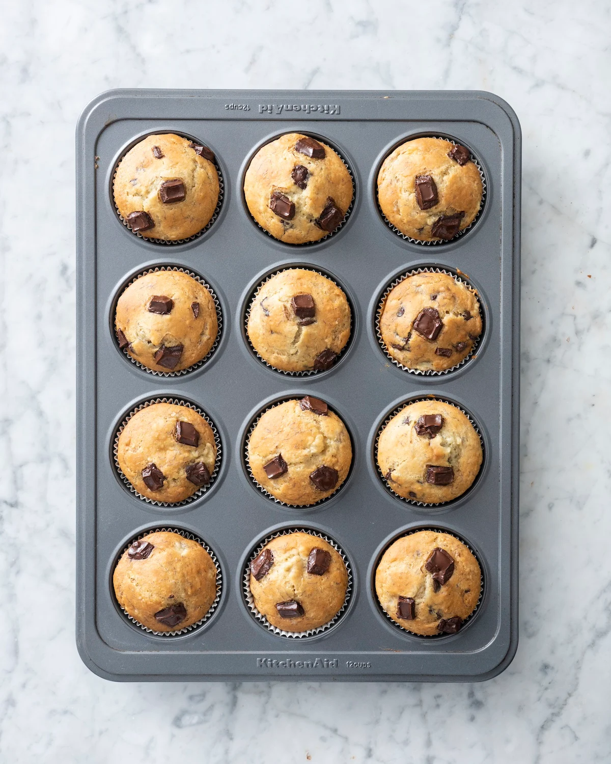Banana Chocolate Chip Muffins