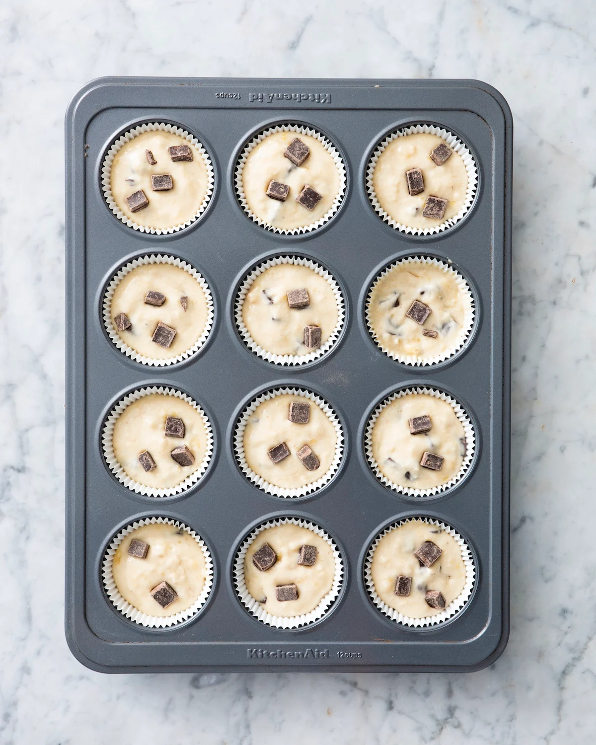 Banana Chocolate Chip Muffins
