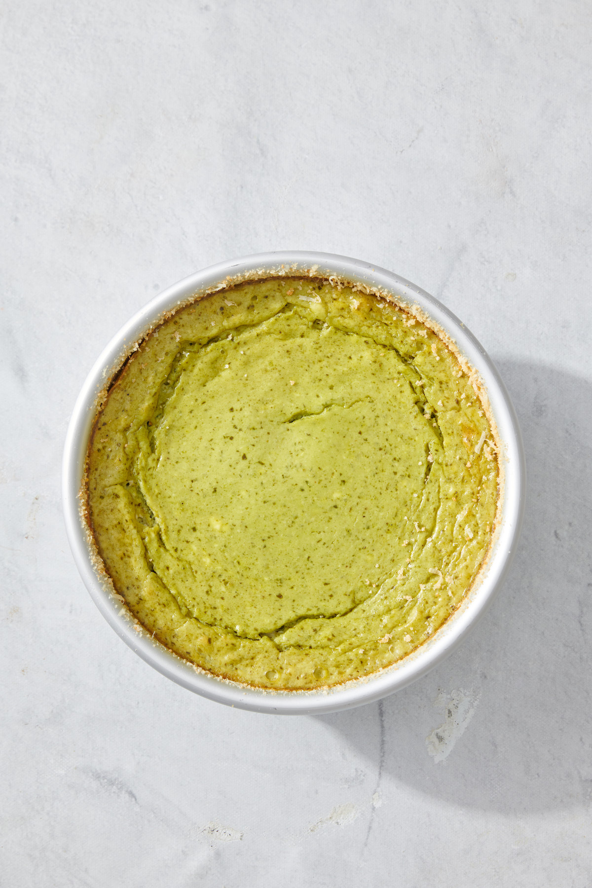 Savory Basil Pesto Cheesecake Dip