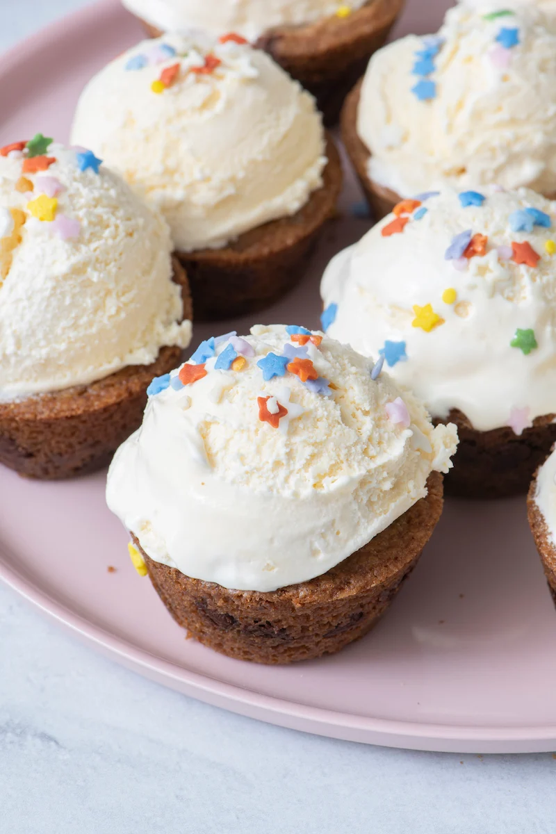Chocolate Chip Cookie Cups