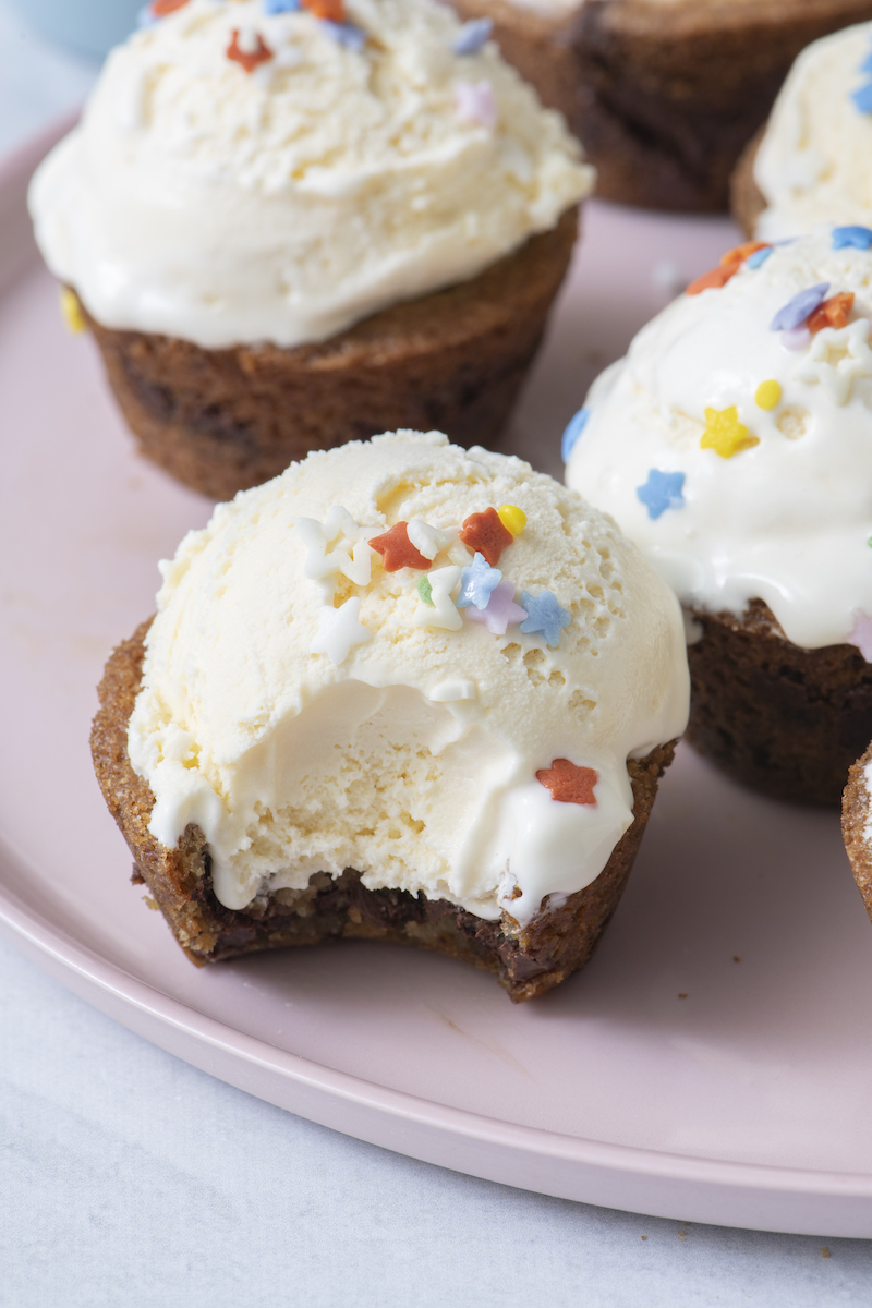 Chocolate Chip Cookie Cups