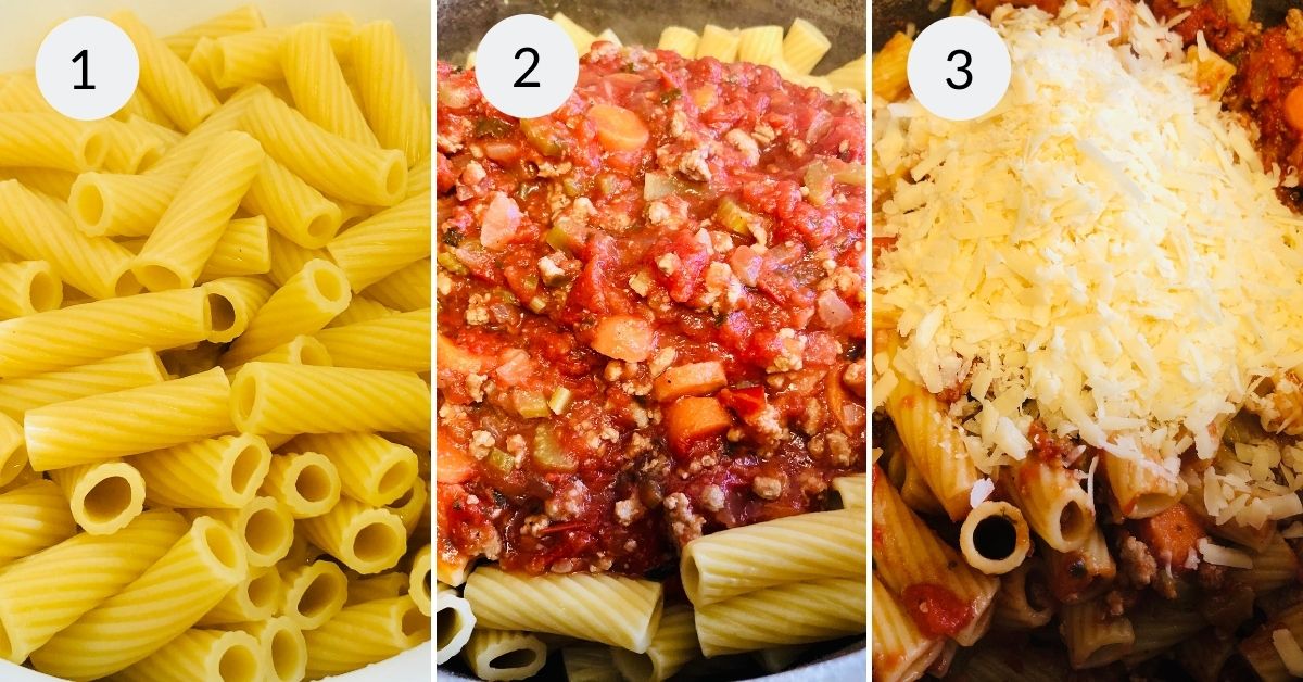 Pasta Bolognese Bake