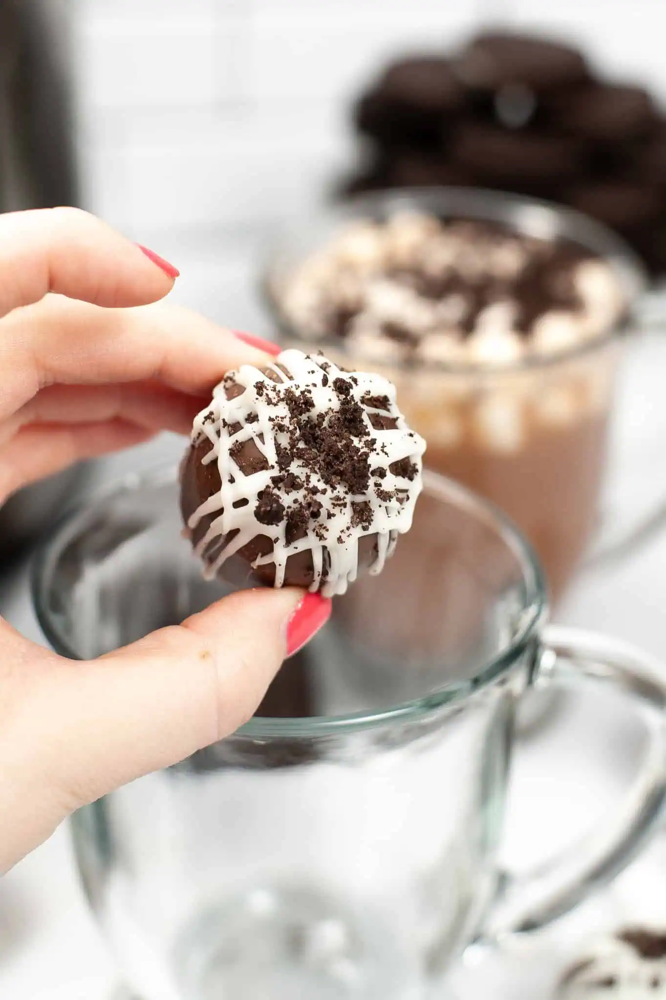 Oreo Hot Chocolate Balls