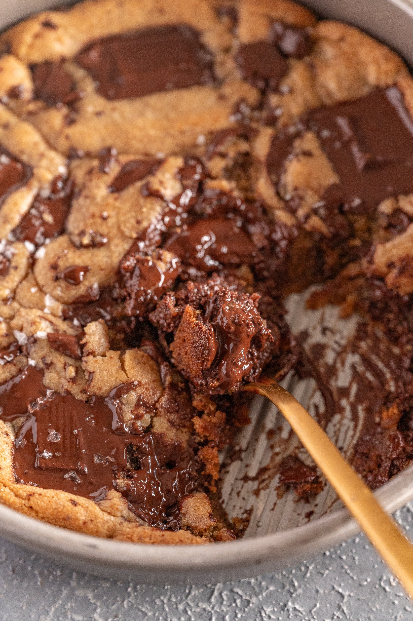 Brown Butter Gooey Chocolate Chunk Scoopable Cookies
