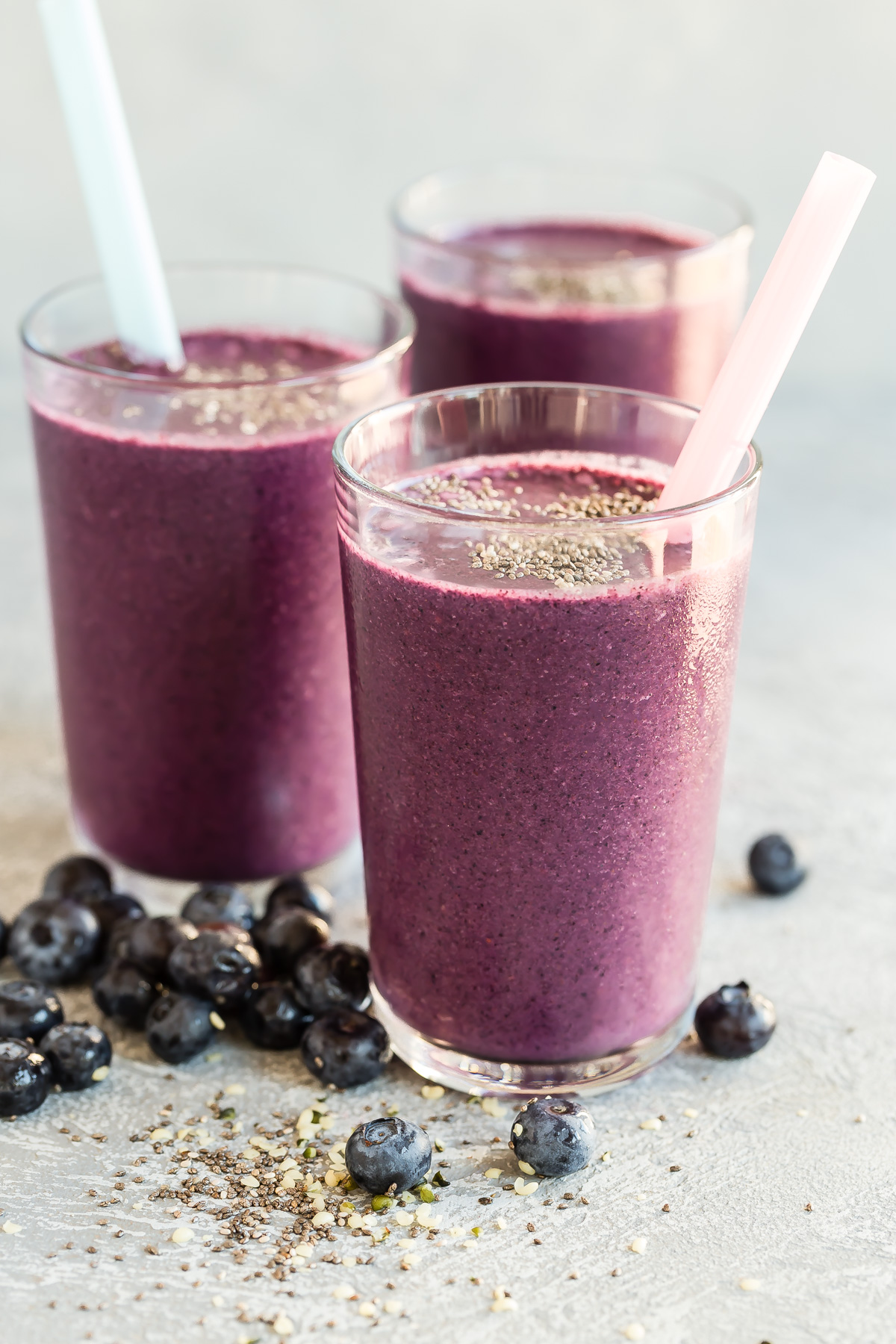 Blueberry Chia Smoothie