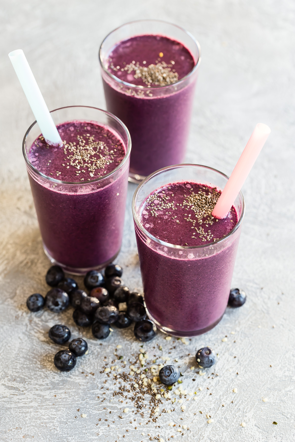 Blueberry Chia Smoothie