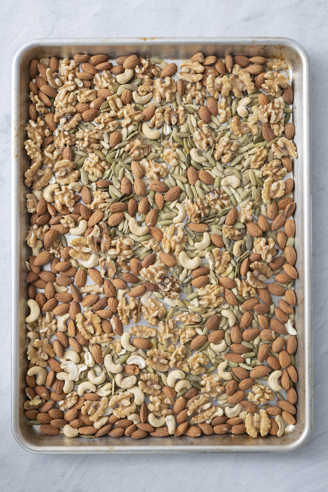 Pumpkin Spice Mixed Nuts and Seeds