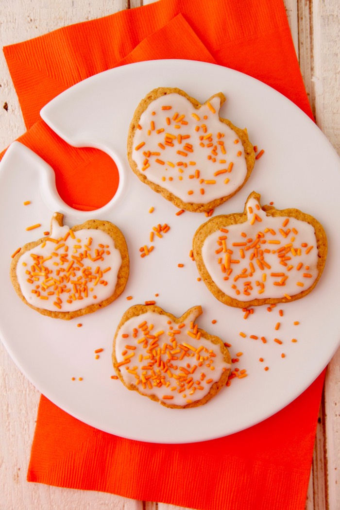 Pumpkin Spice Roll Out Cookies