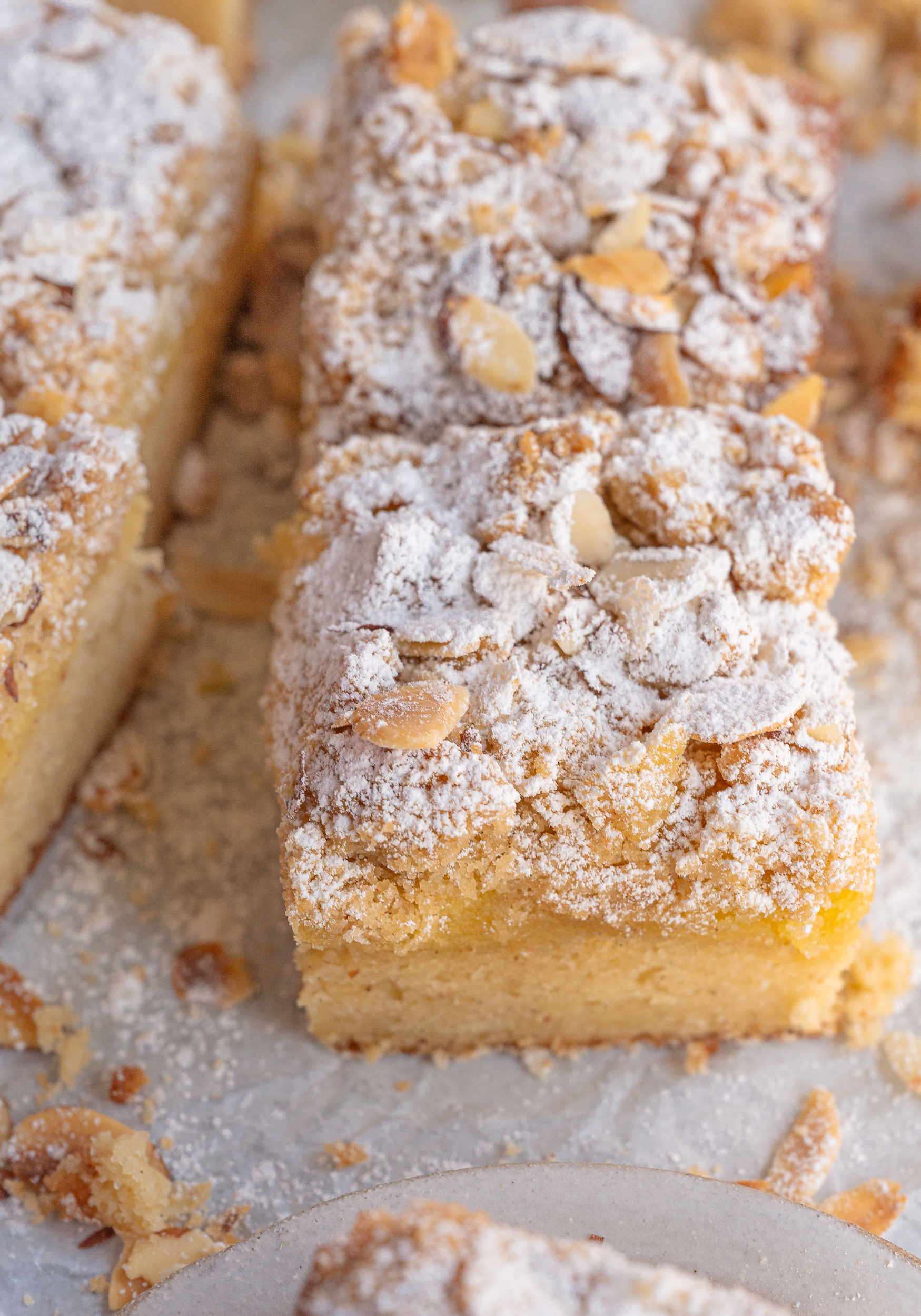 Almond Coffee Cake with Brown Butter Streusel Topping
