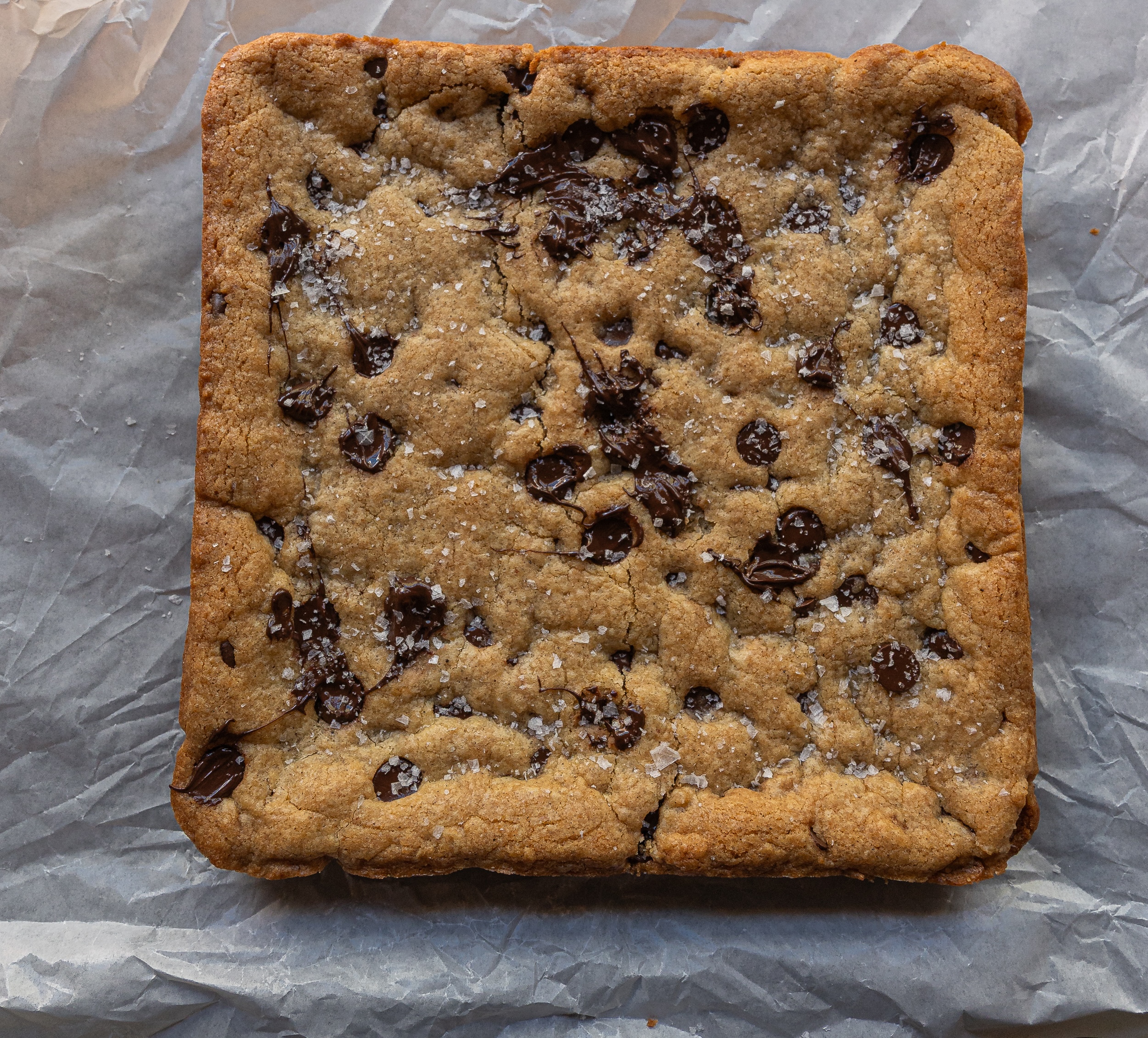 Brown Butter Chocolate Chip Cookie Bars