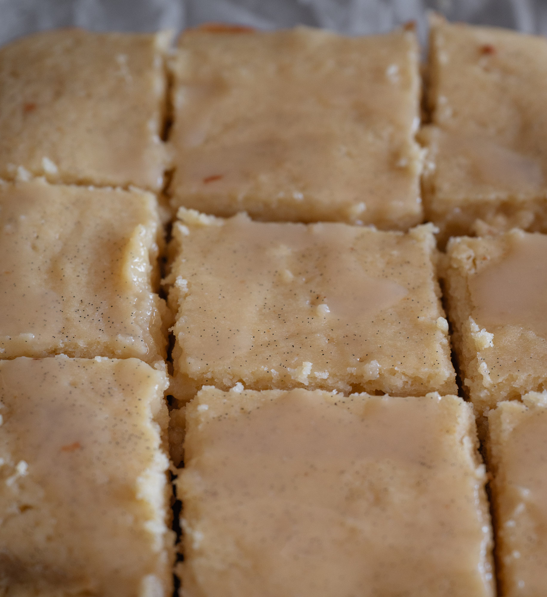 Brown Butter Vanilla Snack Cake