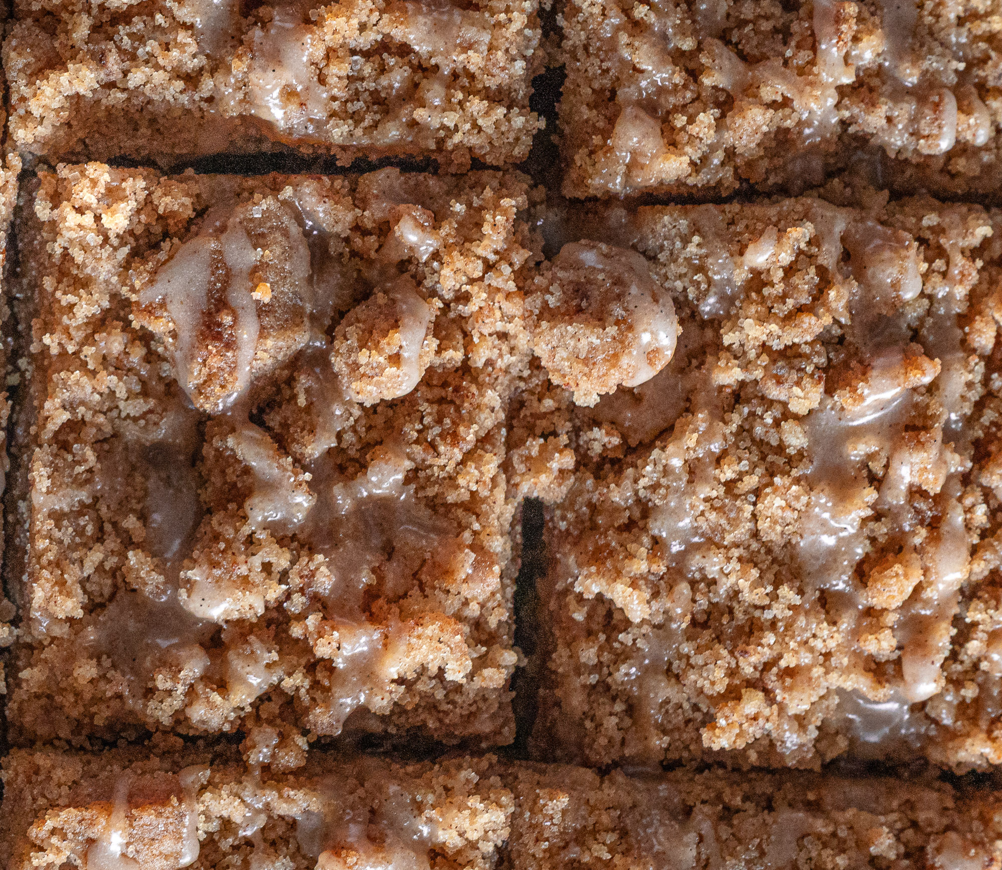 Brown Butter Cinnamon Coffee Cake with Brown Butter Vanilla Glaze
