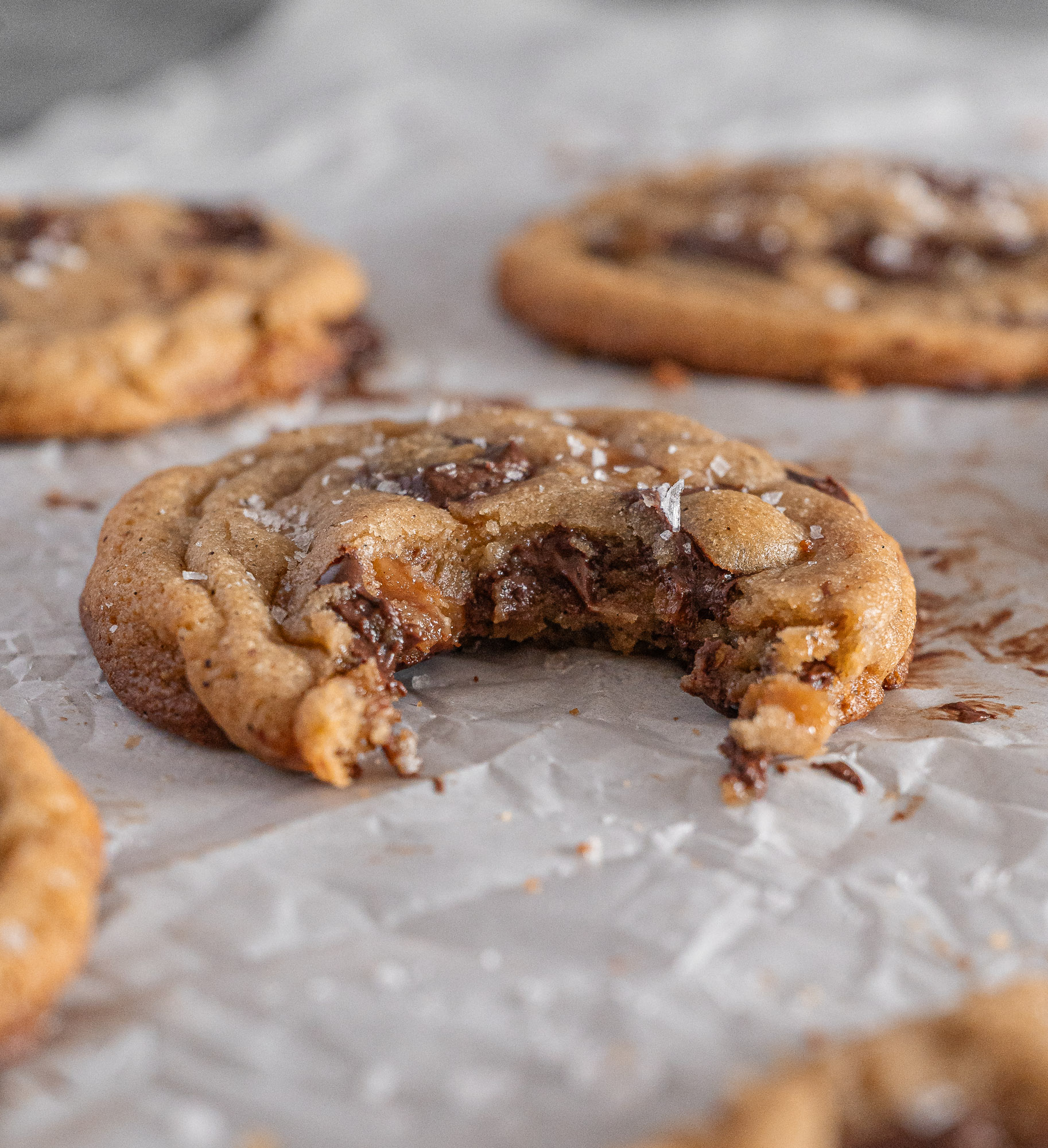 Brown Butter Chocolate Chip Toffee Cookies