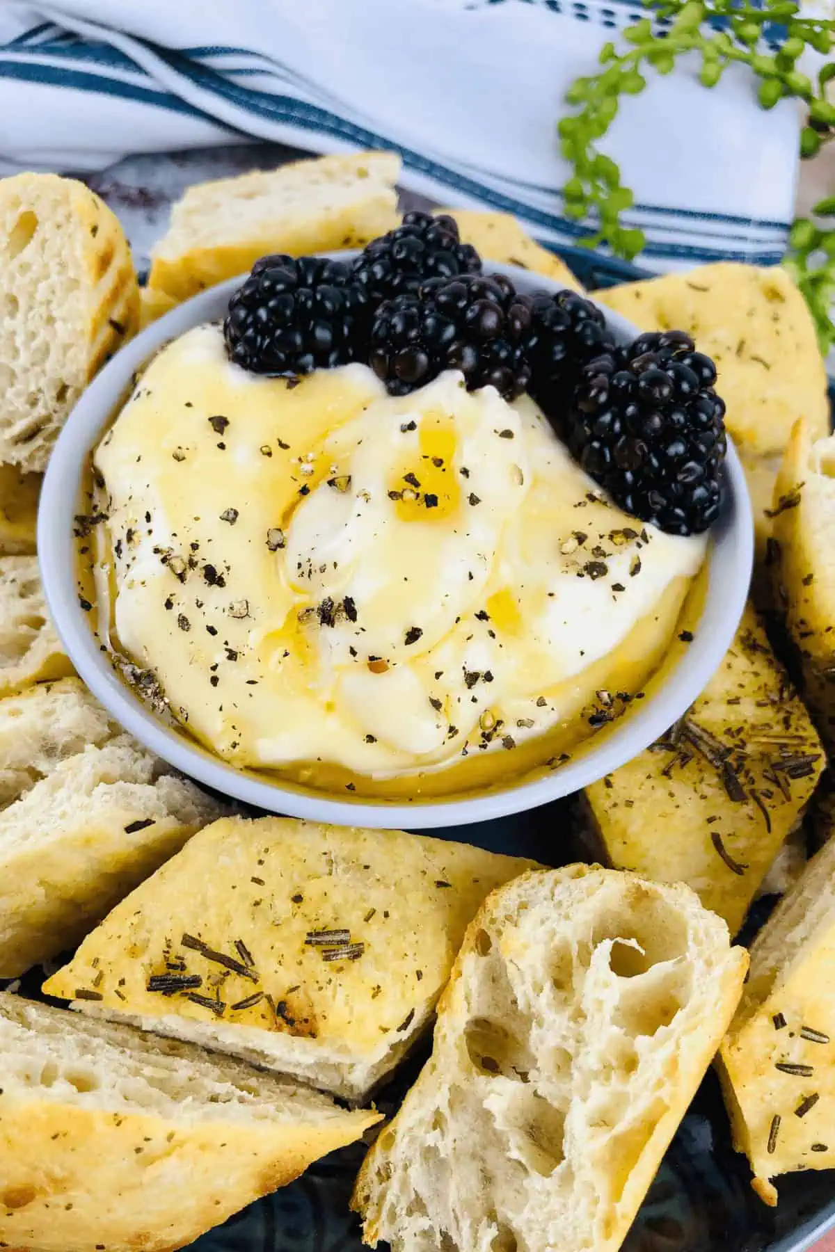 Whipped Ricotta Dip with Honey