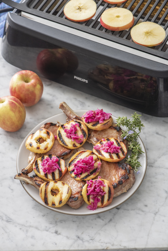 Herb Brined Pork Chops