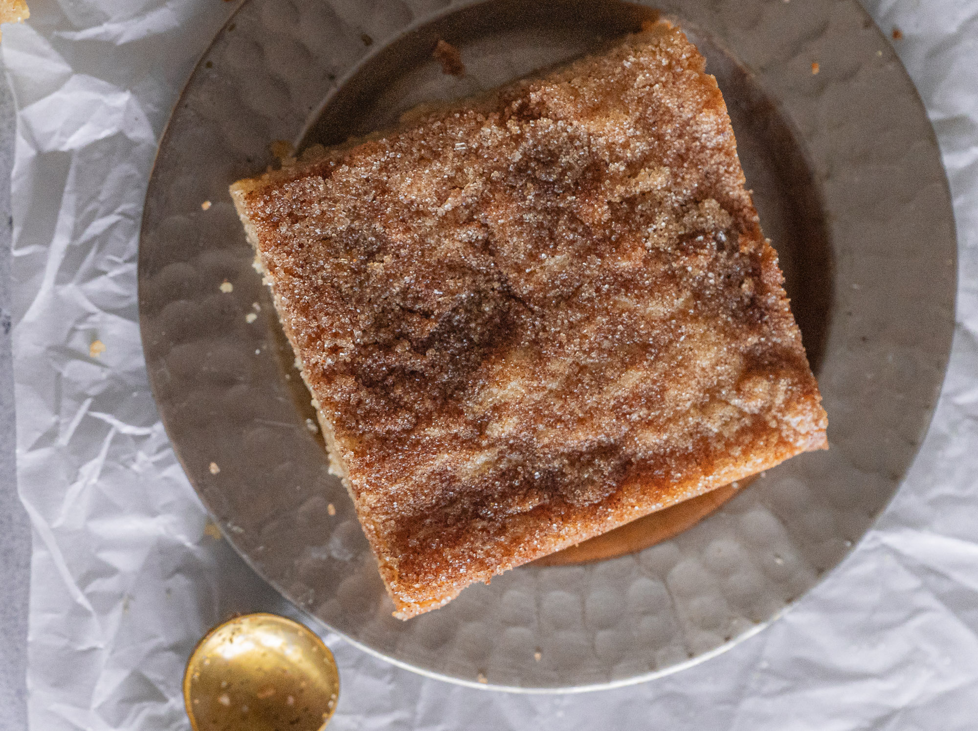 Brown Butter Snickerdoodle Blondies