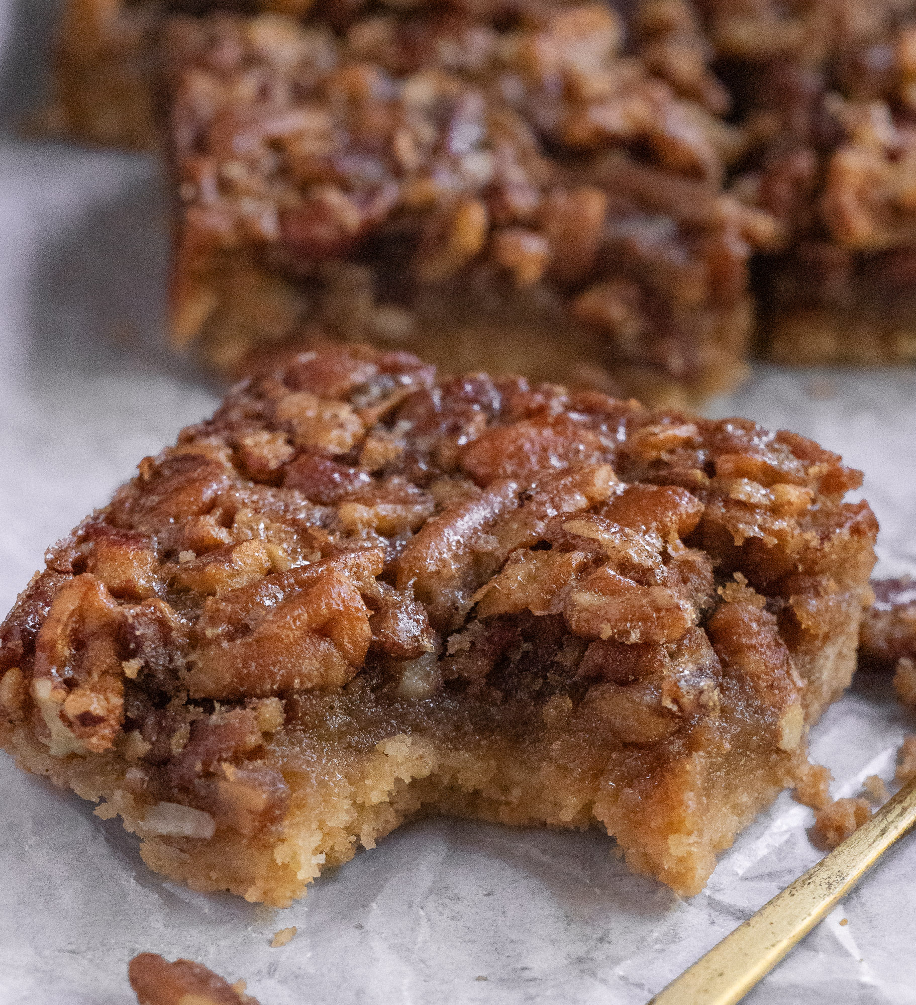 Brown Butter Maple Pecan Pie Bars