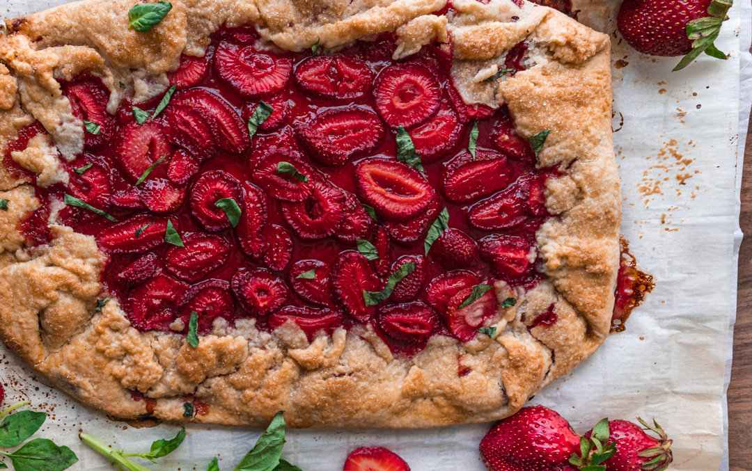 Strawberry Galette