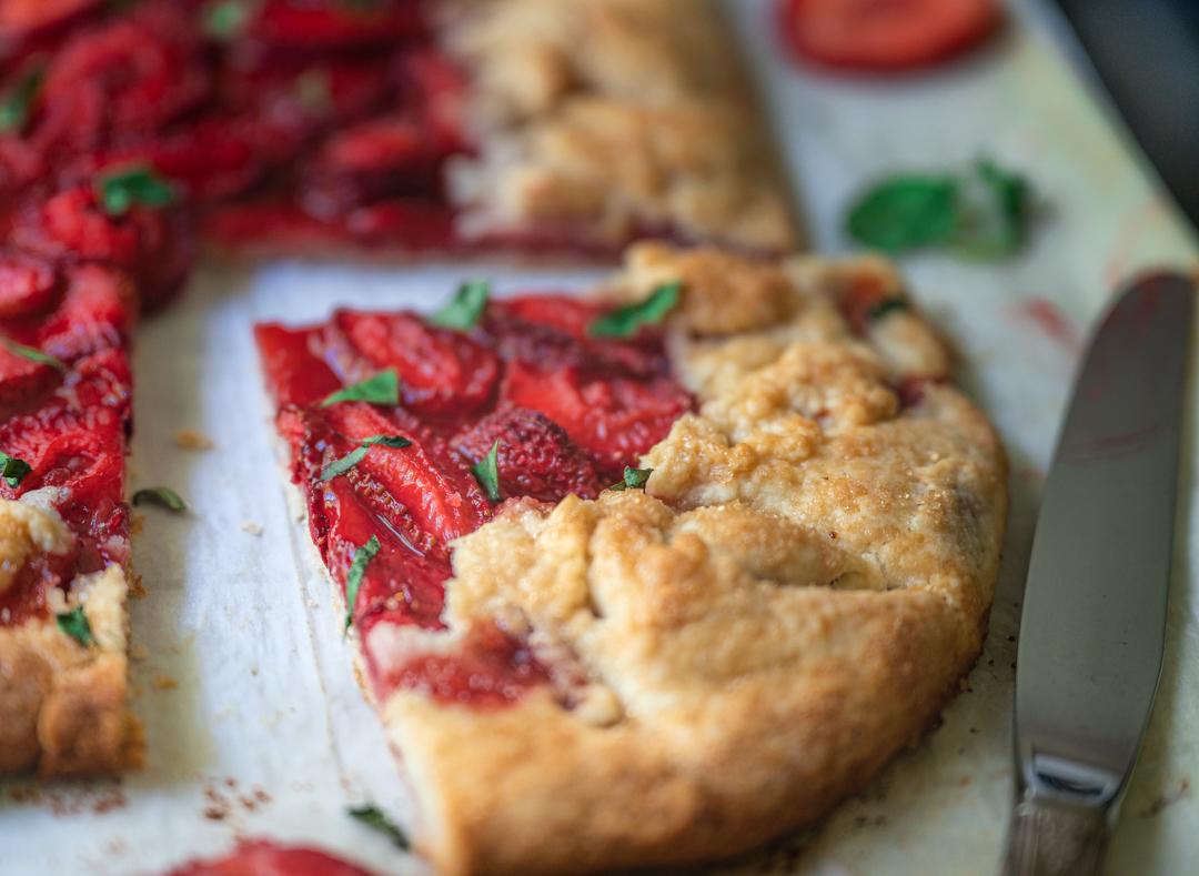 Strawberry Galette