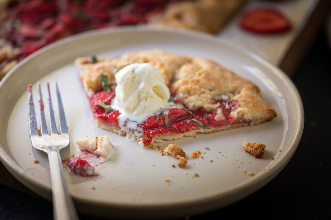 Strawberry Galette