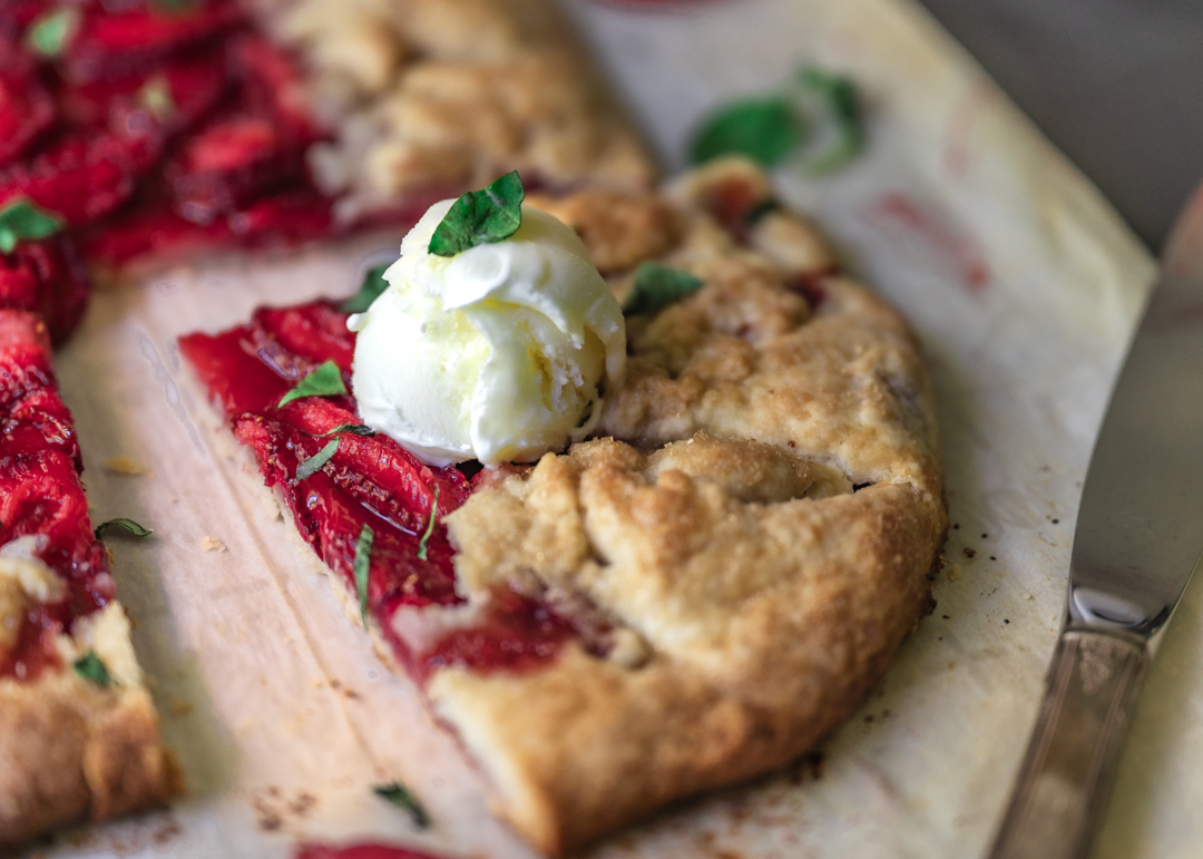 Strawberry Galette