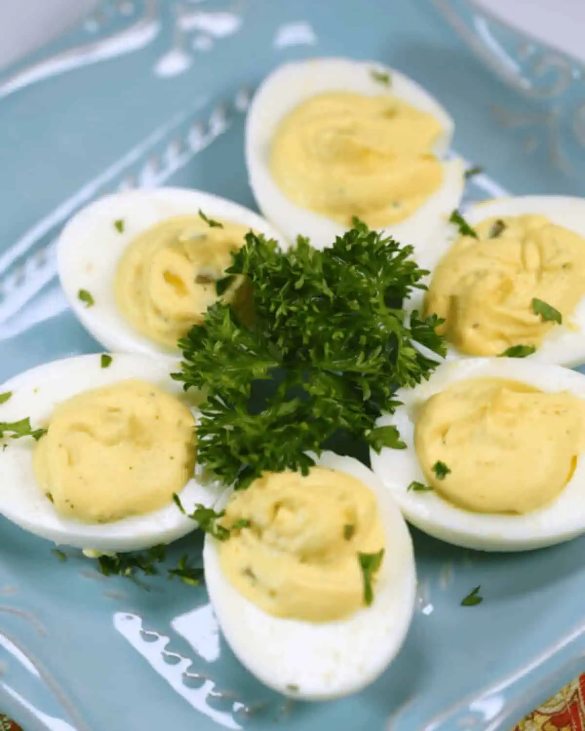 Southern Deviled Eggs with Relish