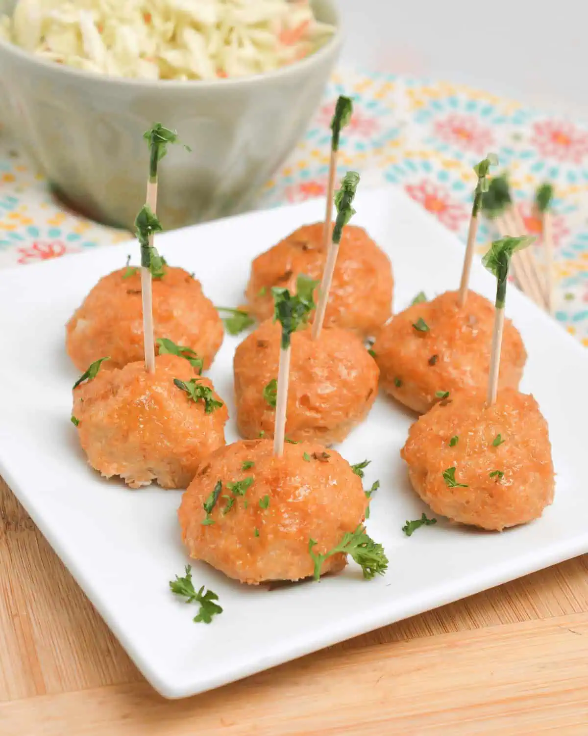 Chicken Firecracker Meatballs