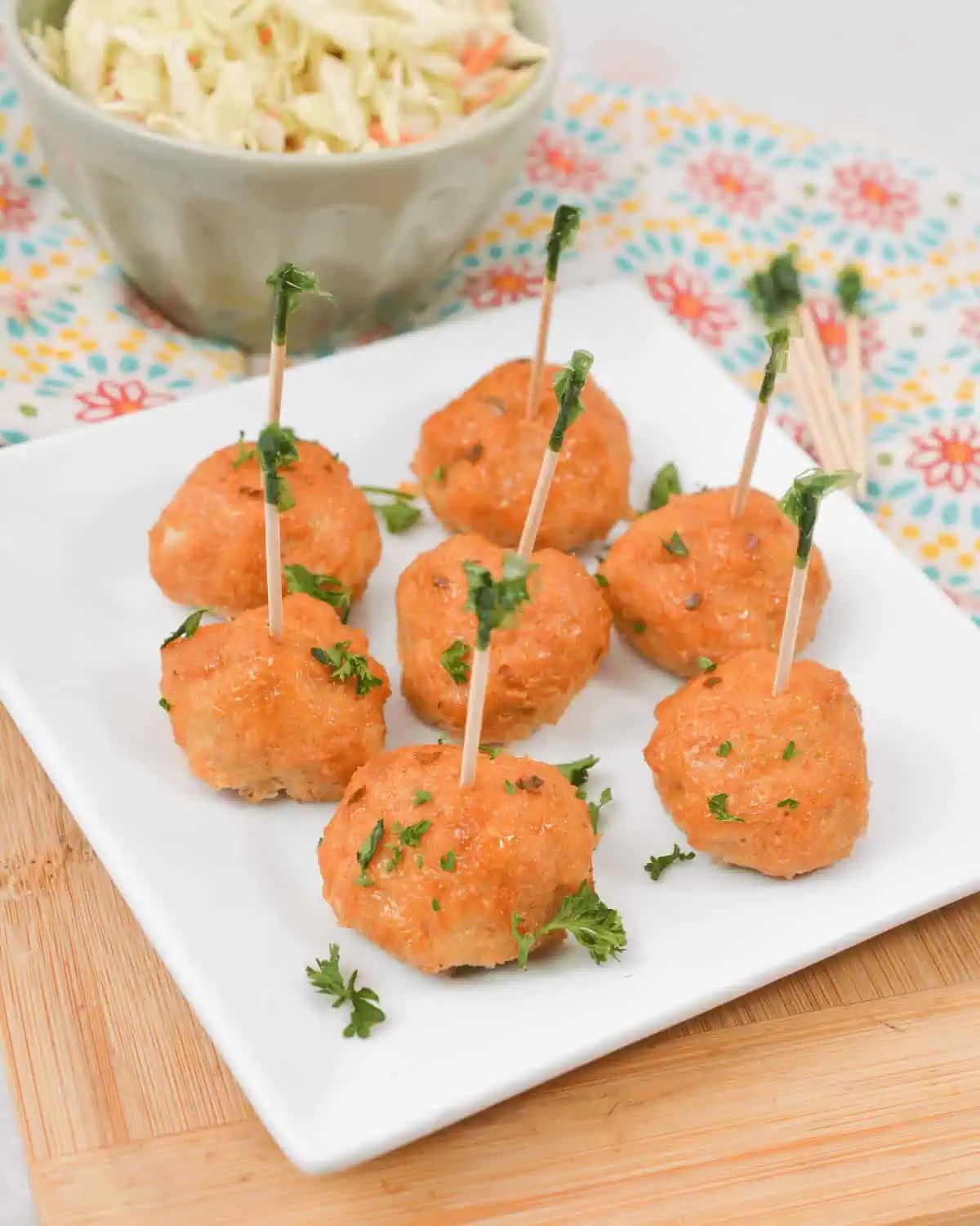 Chicken Firecracker Meatballs