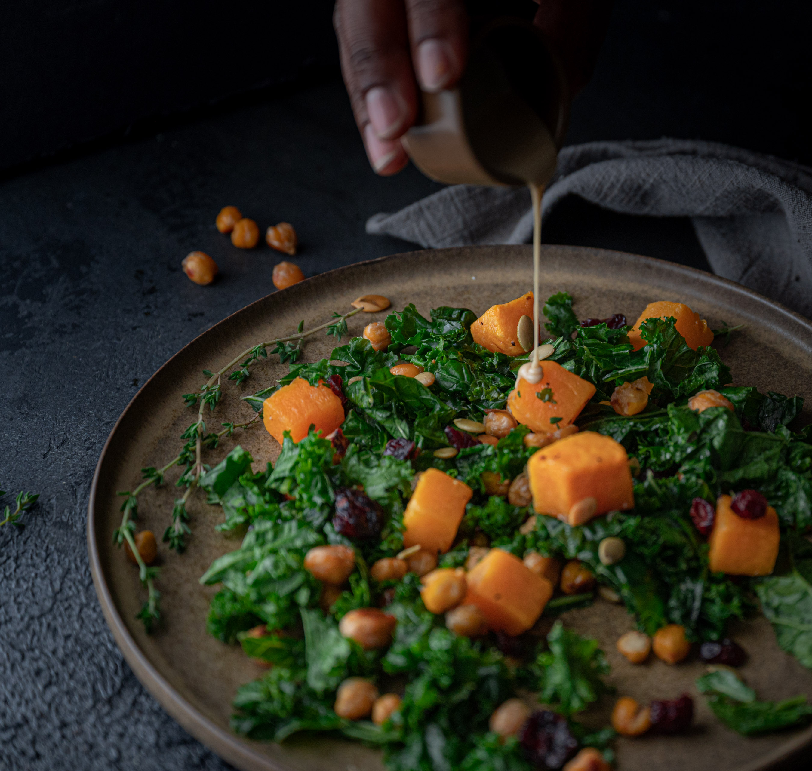 Fall Kale Salad