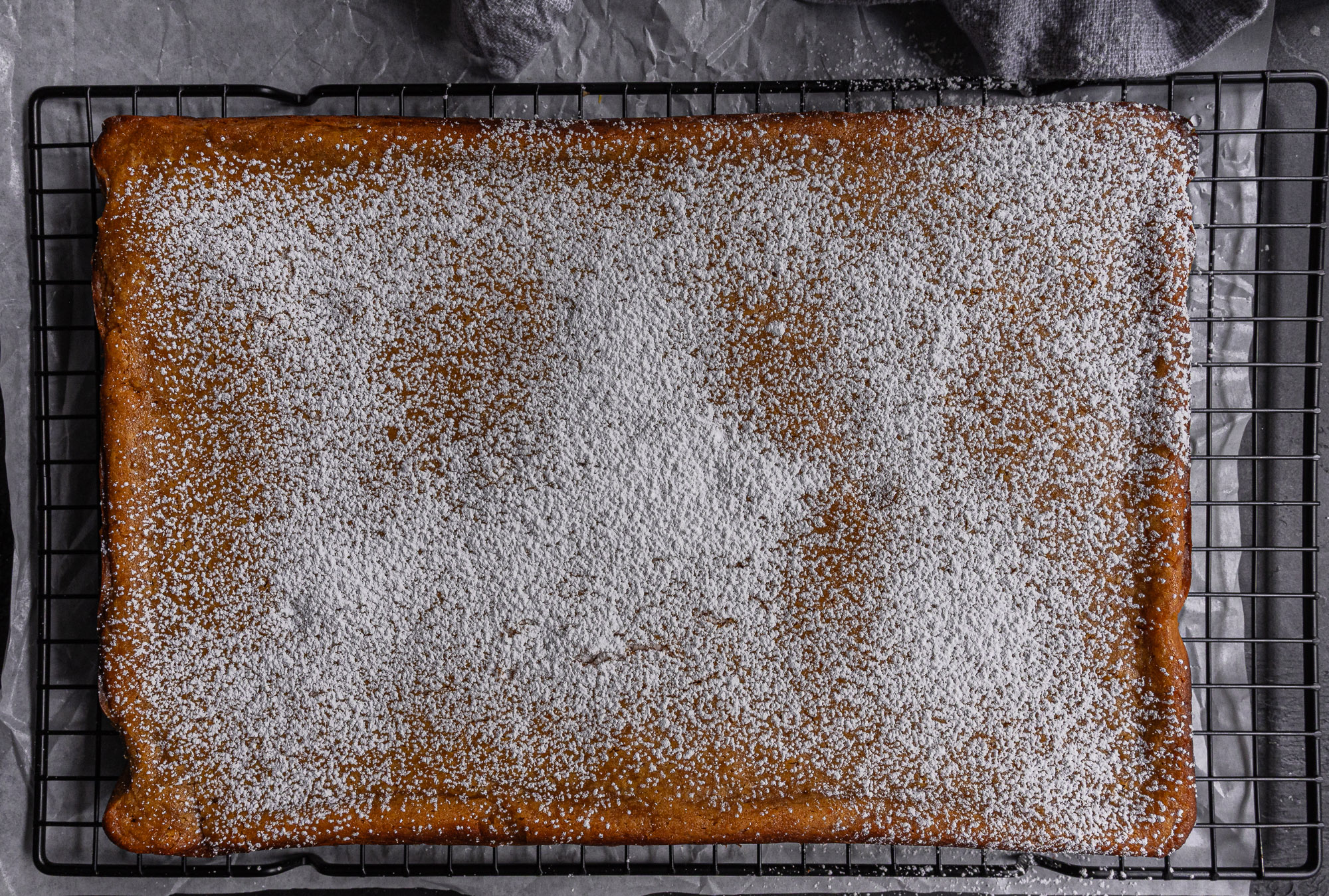 Brown Butter Pumpkin Gooey Butter Cake