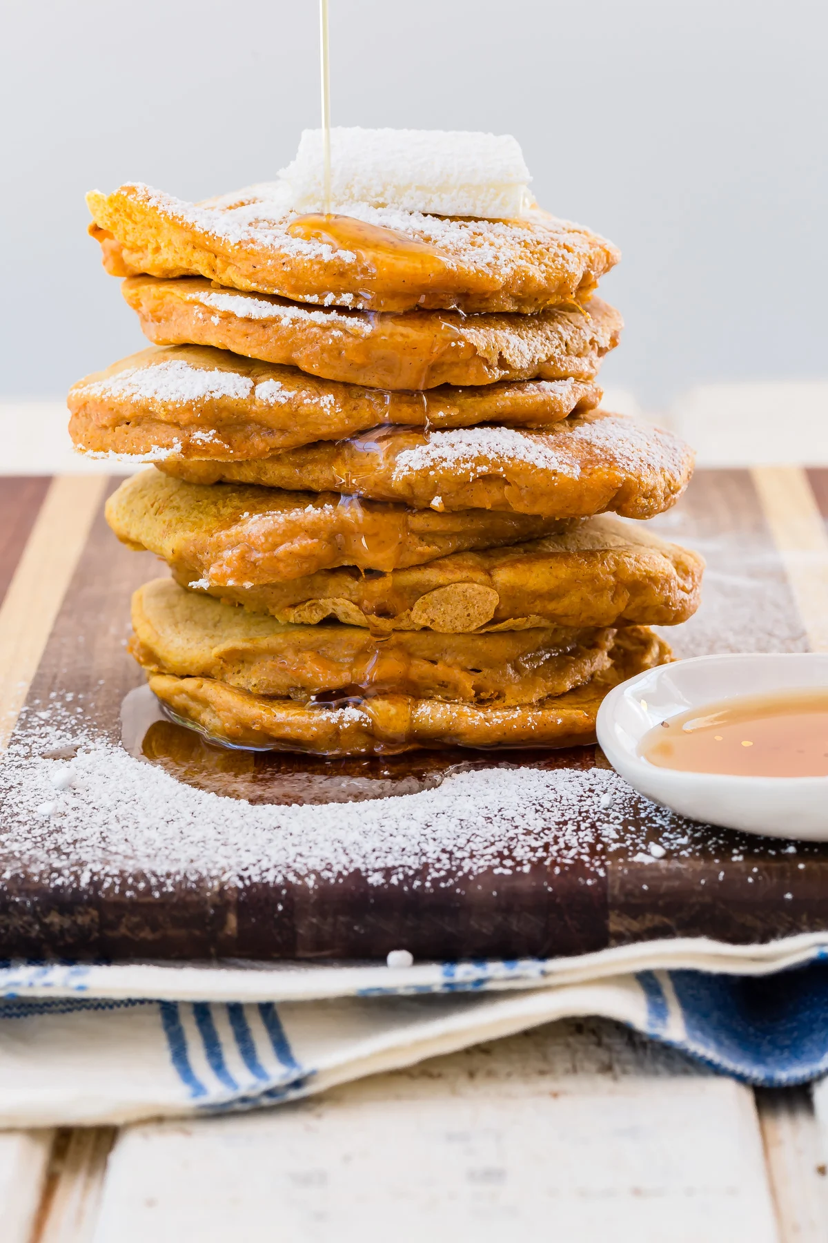 Sweet Potato Pancakes Stack
