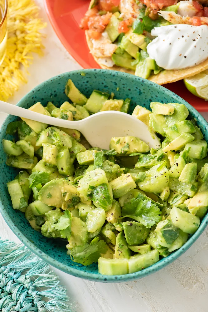 Cucumber Avocado Salsa