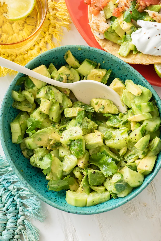 Cucumber Avocado Salsa