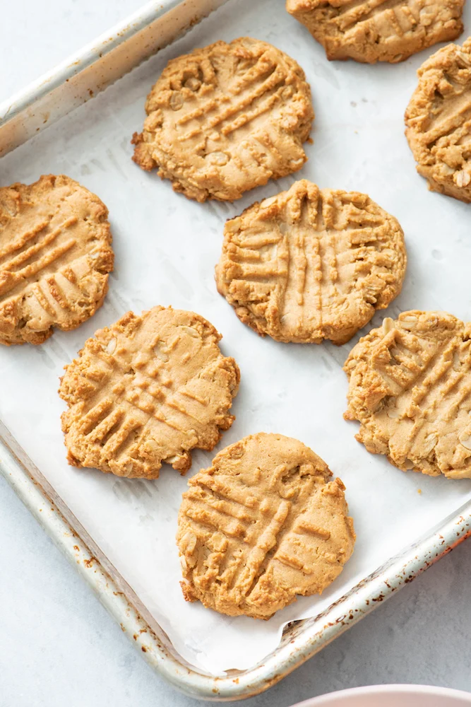 Peanut Butter Oatmeal Cookies