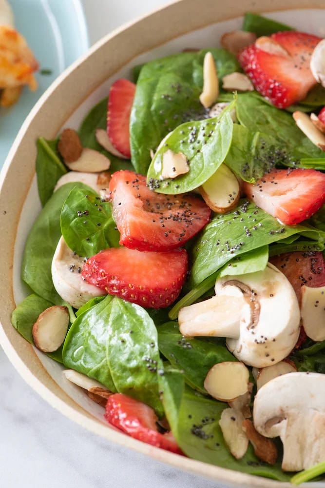 Strawberry Spinach Salad