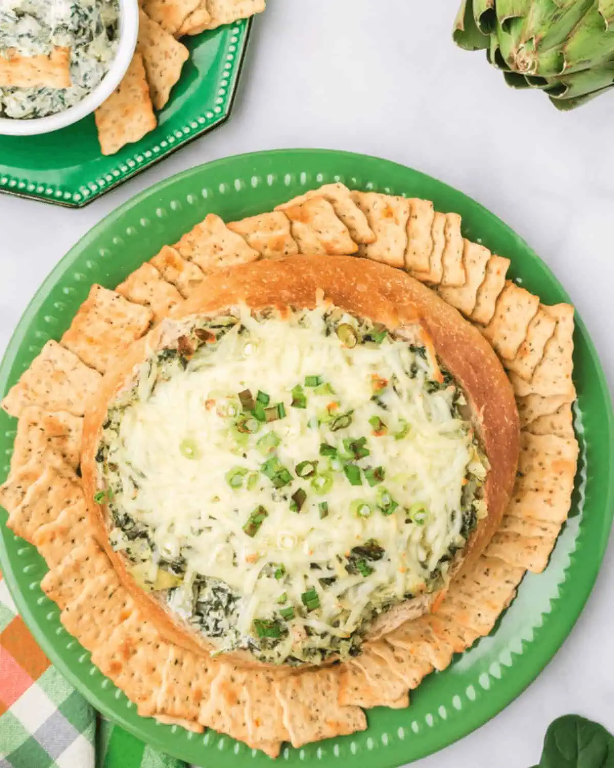 Spinach and Artichoke Dip without Mayo