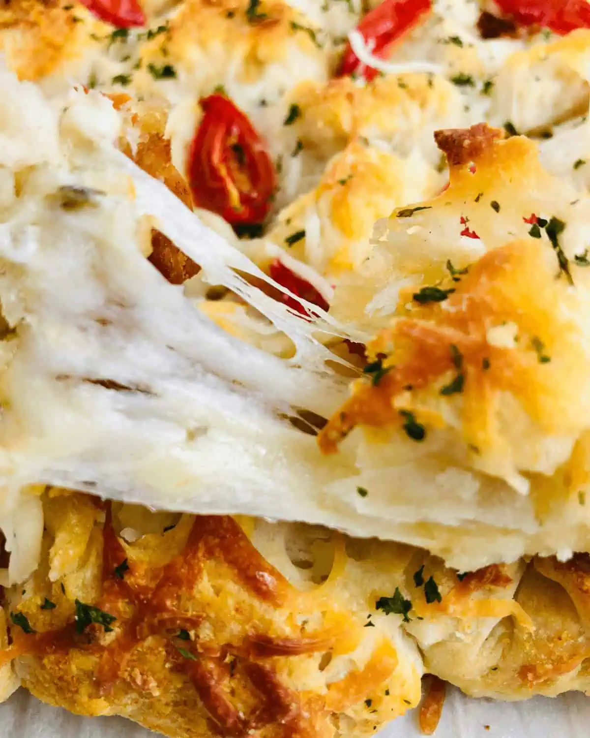 Pull Apart Christmas Tree Bread