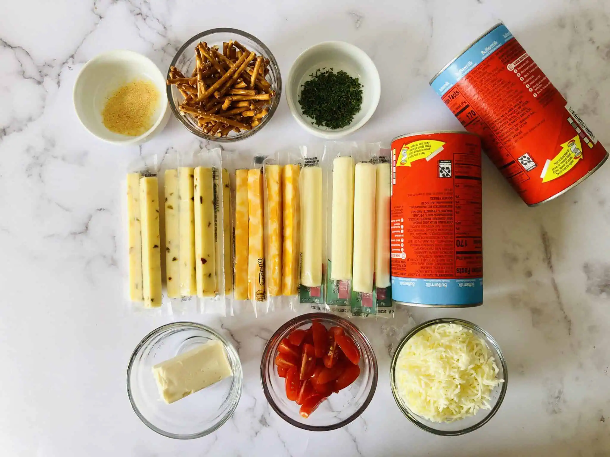 Pull Apart Christmas Tree Bread