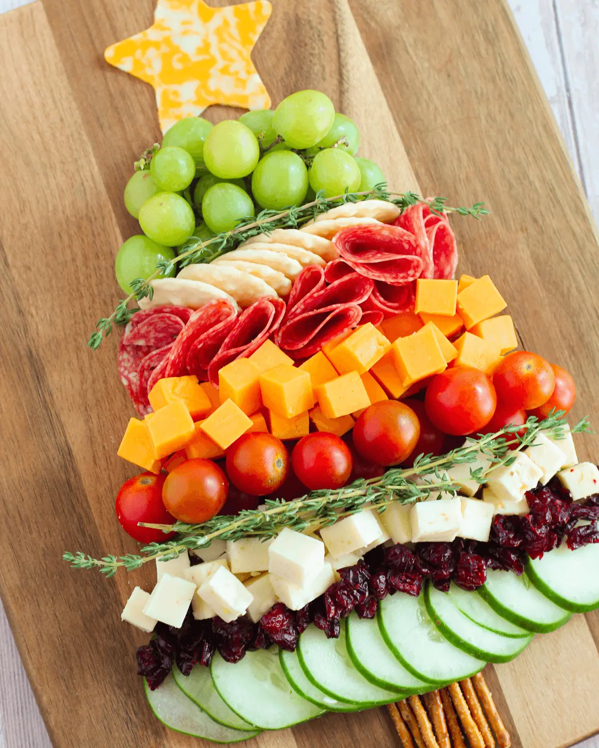 Christmas Tree Charcuterie Board