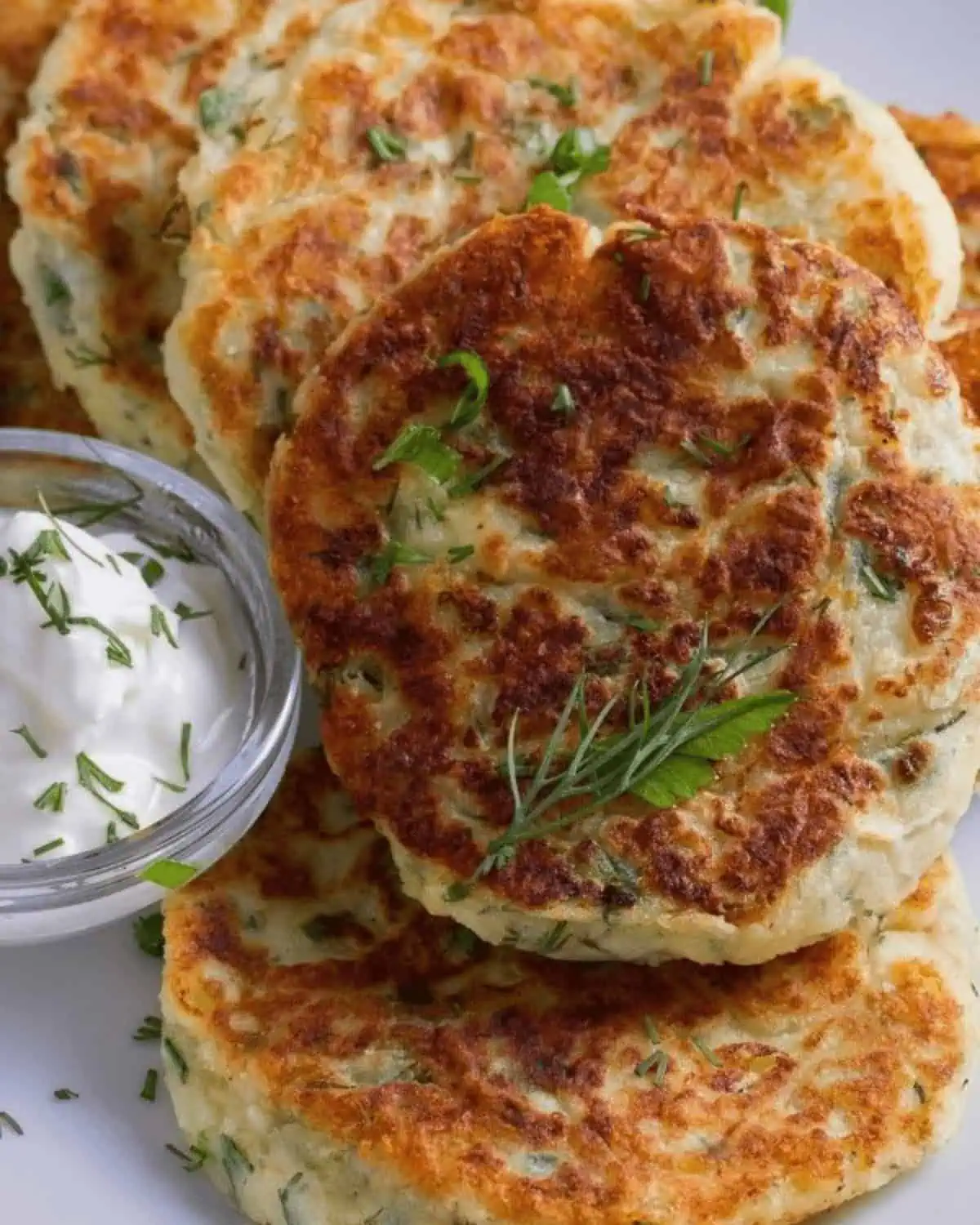 Fried Mashed Potato Cakes