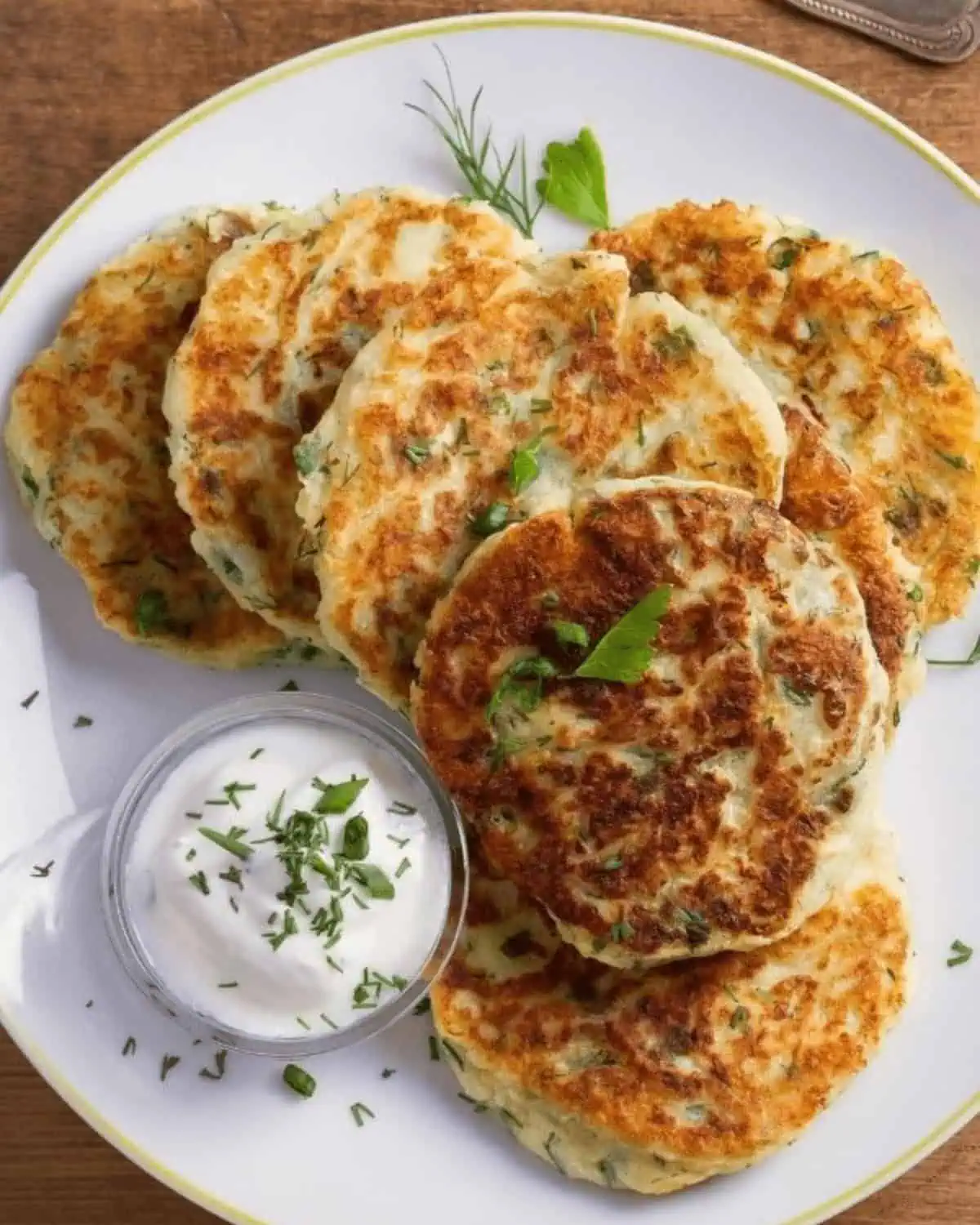 Fried Mashed Potato Cakes