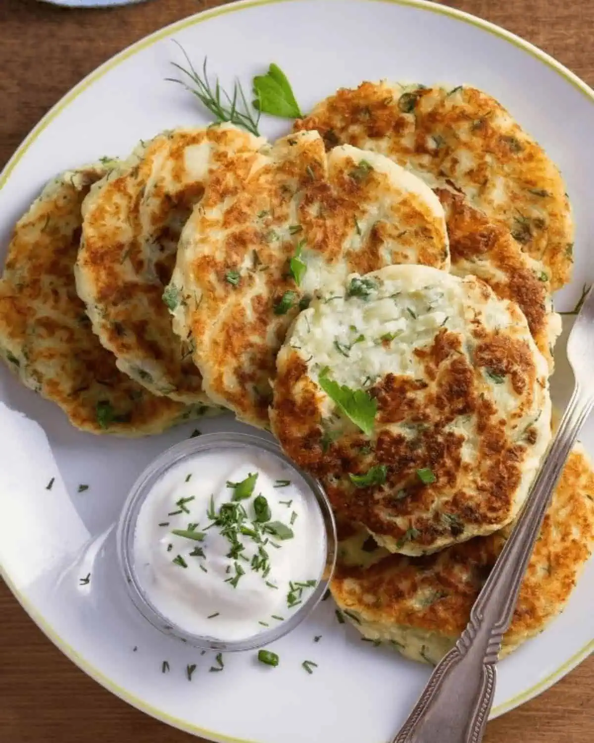 Fried Mashed Potato Cakes