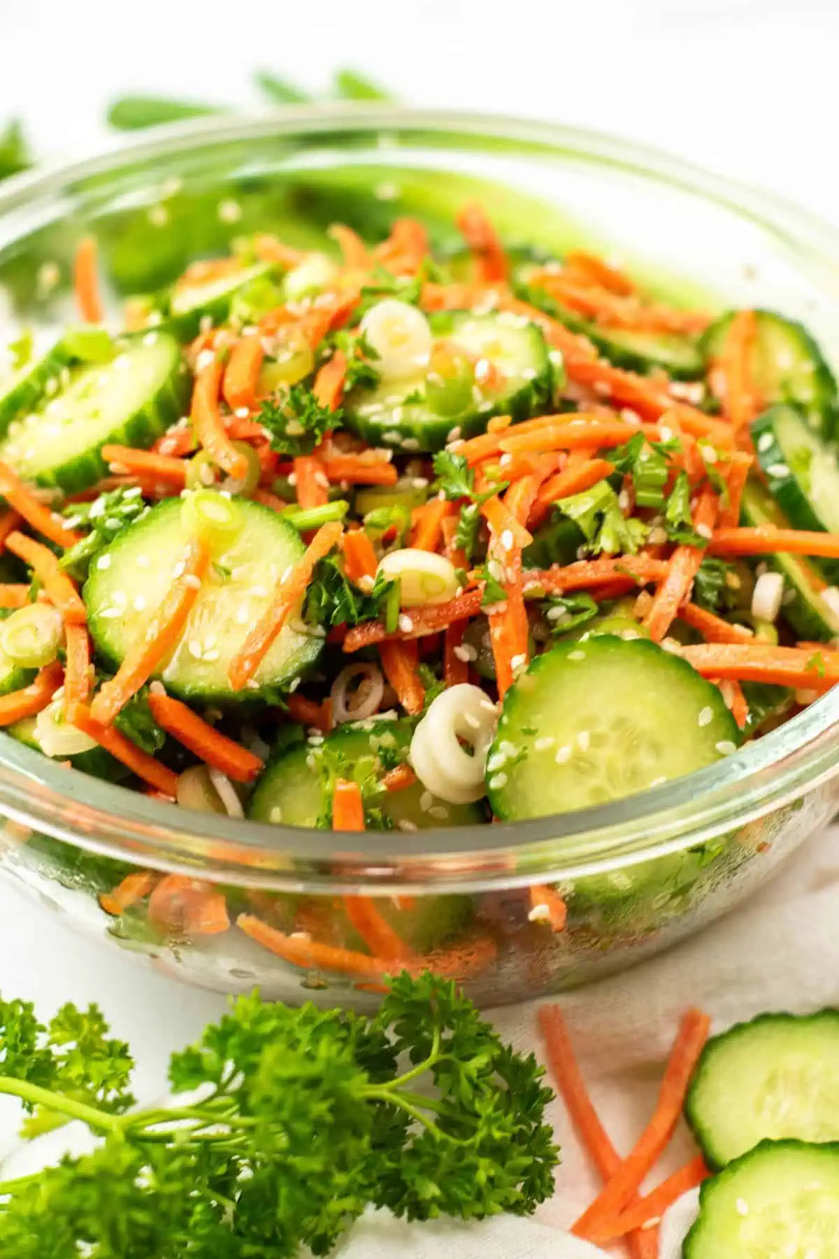 Carrot and Cucumber Salad