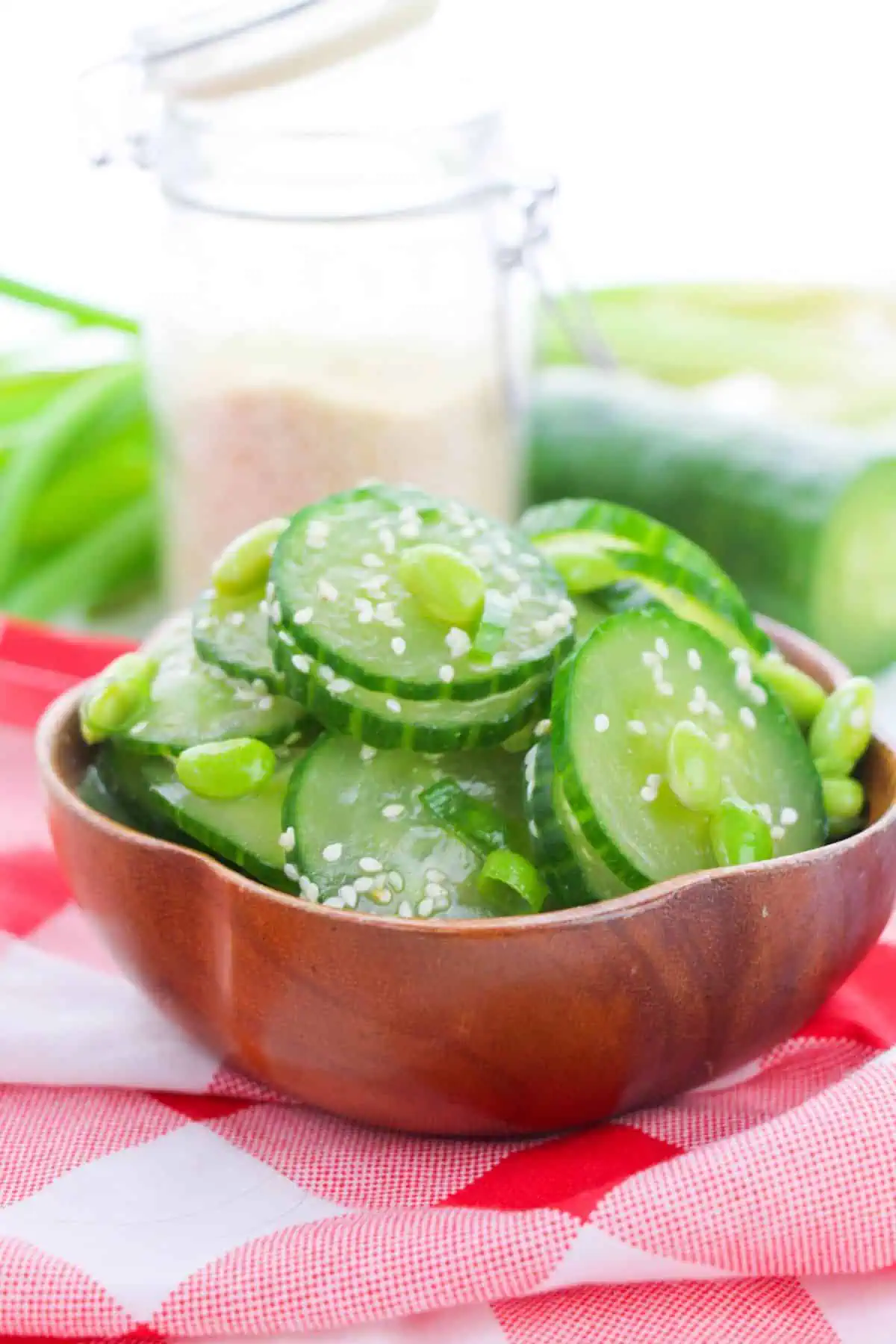 Cucumber Edamame Salad