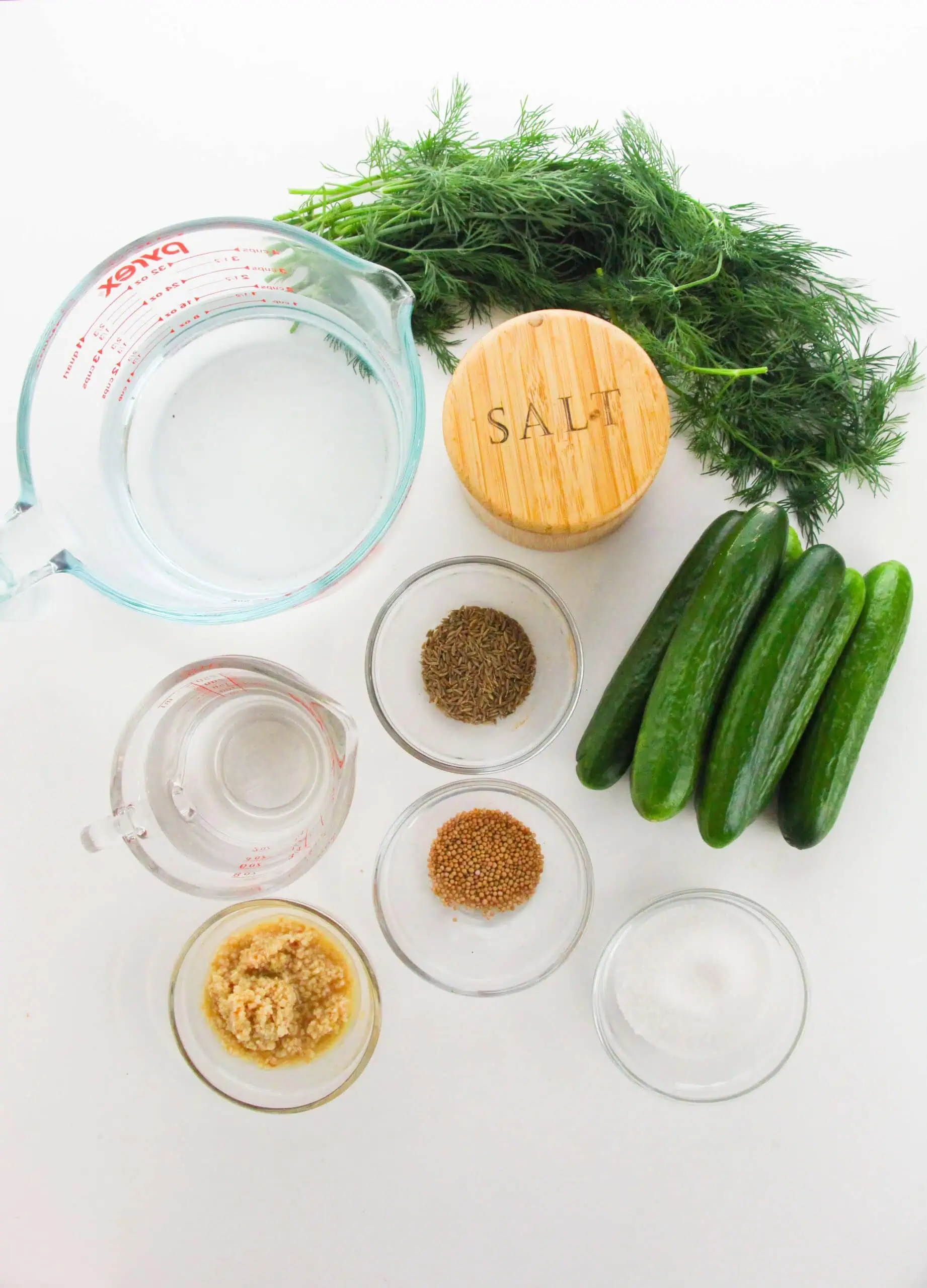 Refrigerator Garlic Dill Pickles