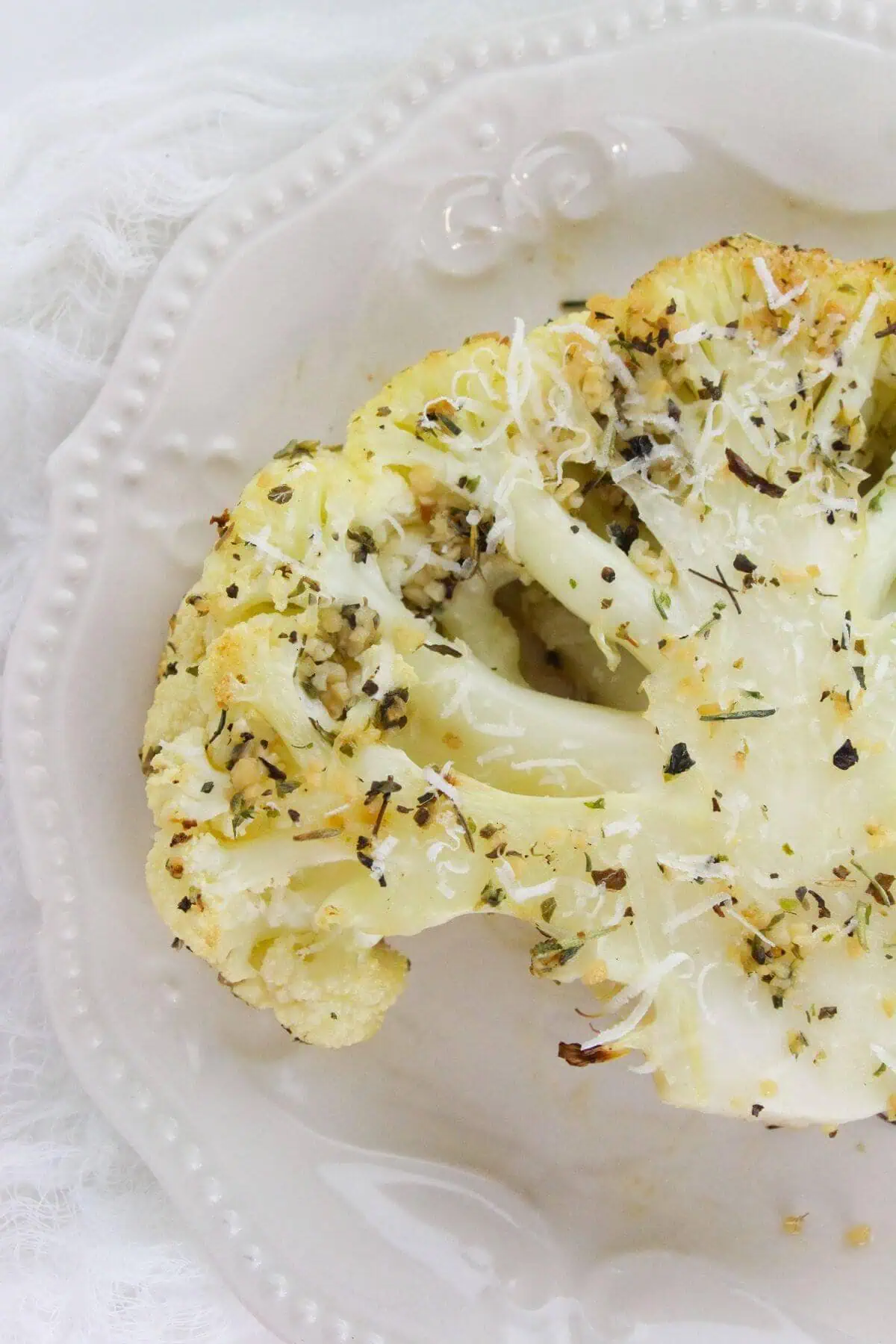 Garlic Roasted Cauliflower Steaks