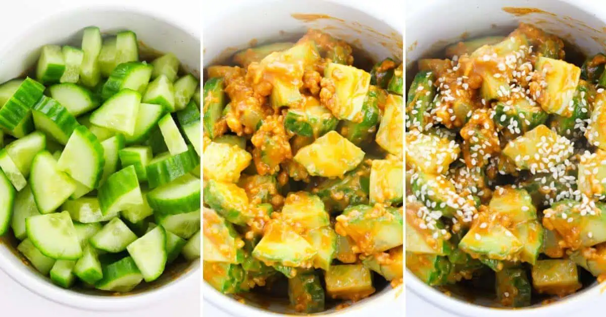 Asian Spicy Cucumber Salad