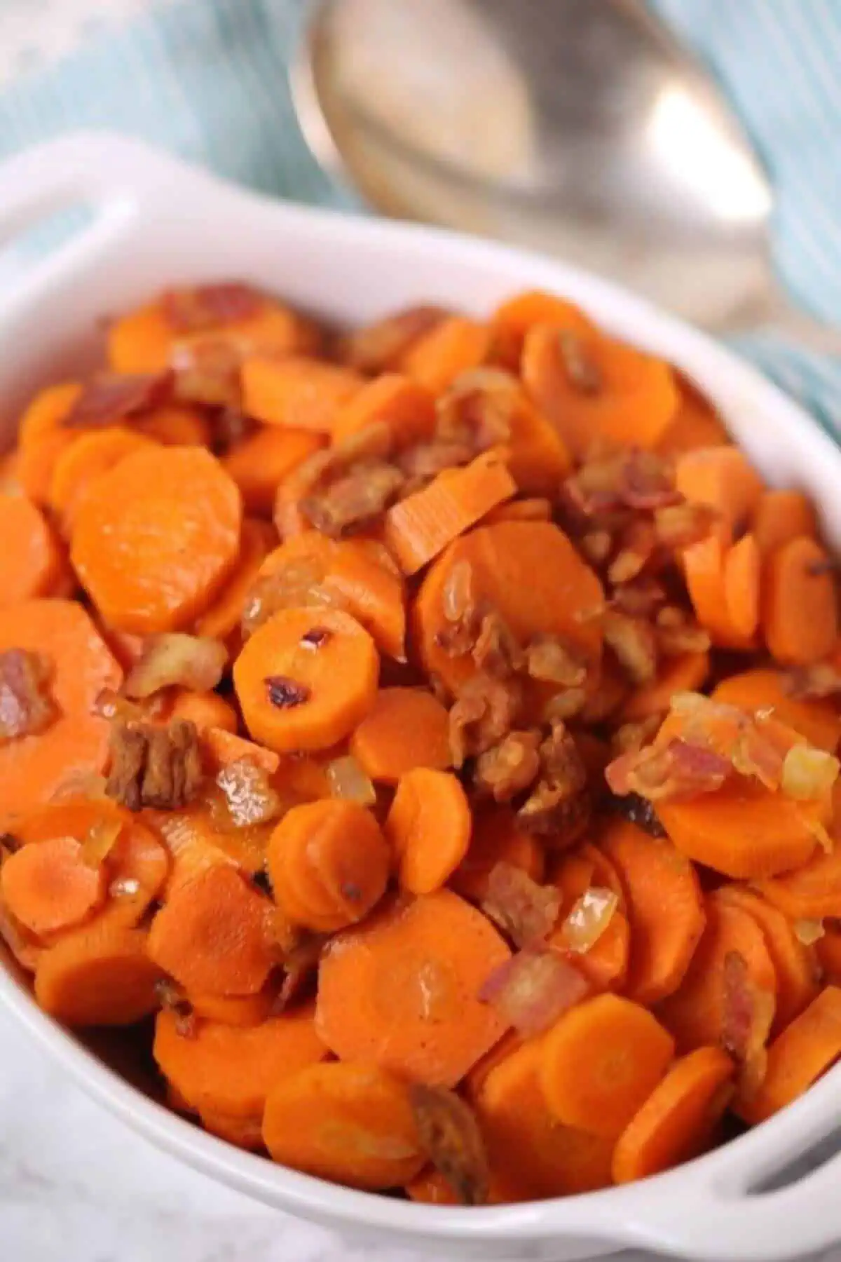 Brown Sugar Carrots with Bacon