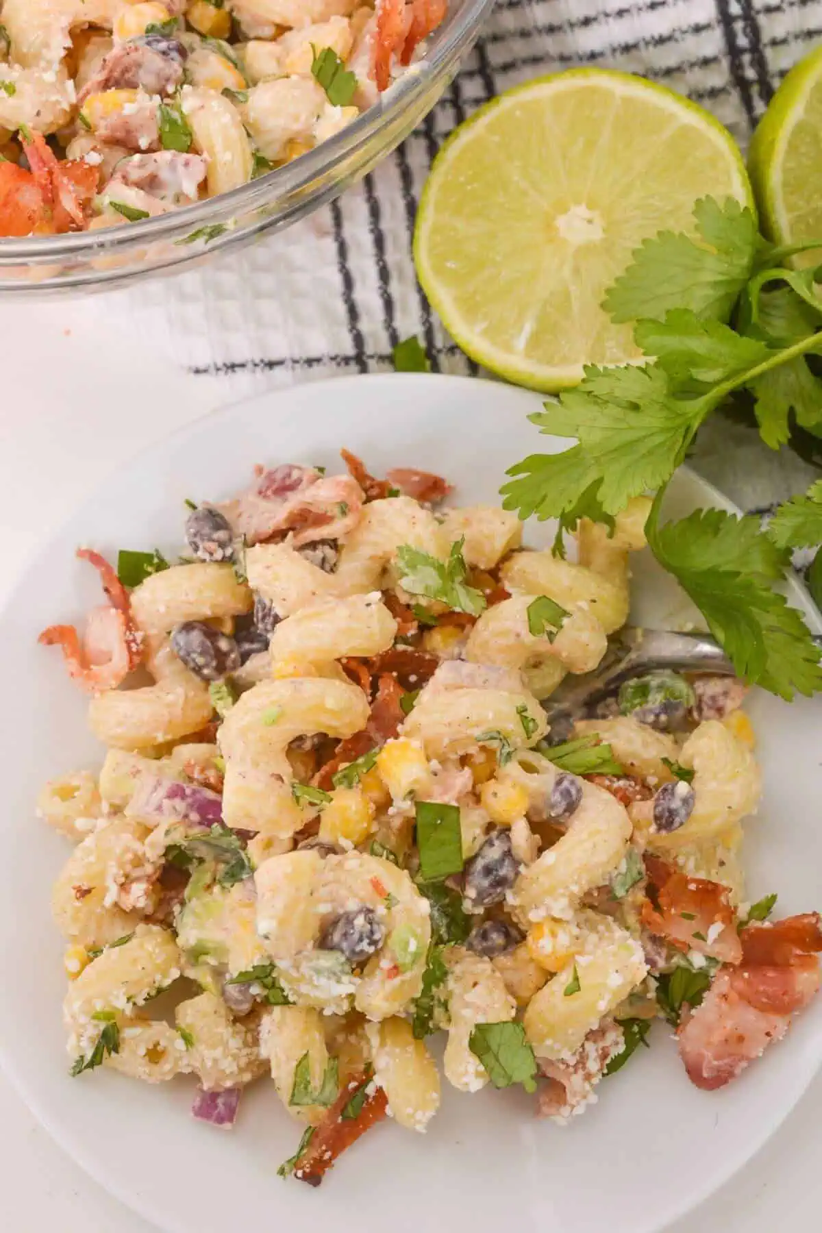 Mexican Street Corn Pasta Salad