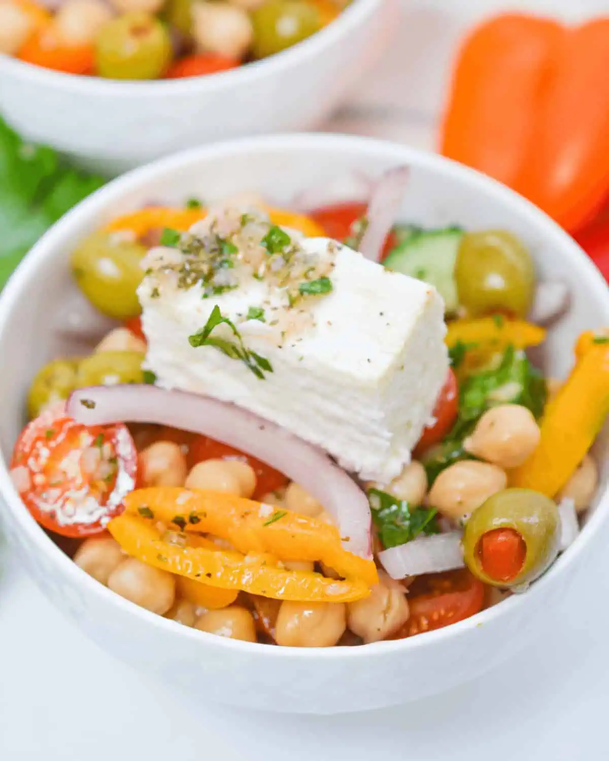 Greek Chickpea Salad